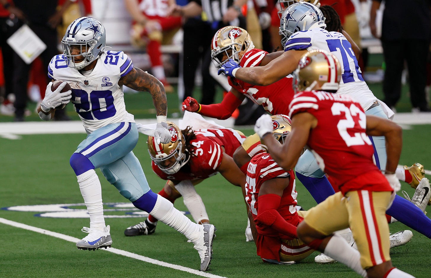 San Francisco 49ers vs. Dallas Cowboys TV information, how to watch