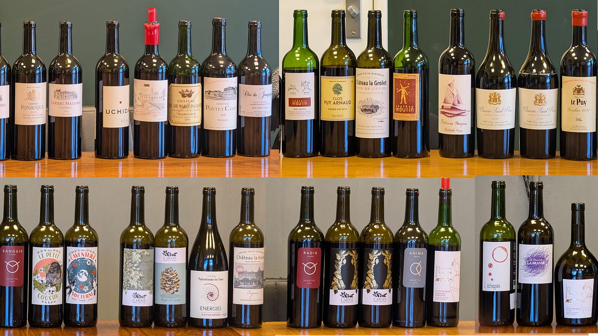 Low Intervention Red Bordeaux, Part 1