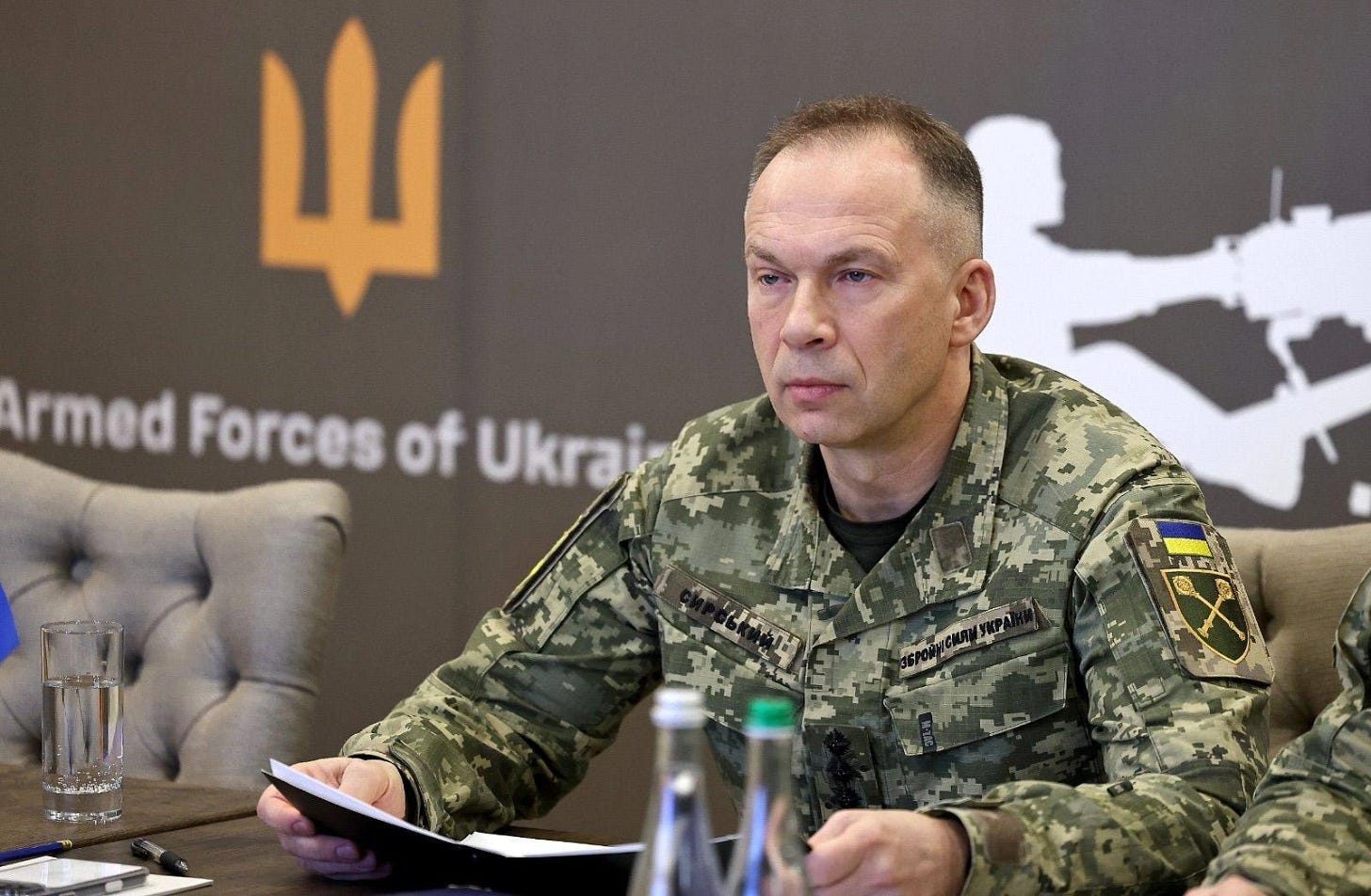 Ukraine ‘Overtakes’ Russia in Assaults for First Time as Kremlin Losses Mount, Syrsky Says