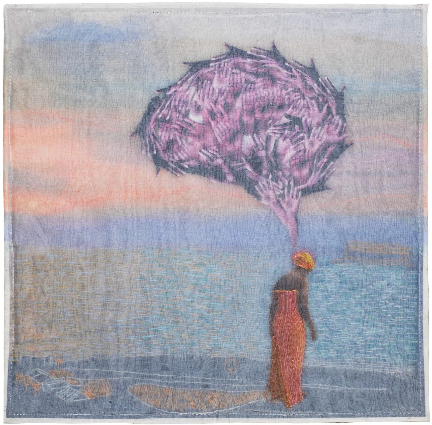 Joana Choumali | Inner Chatter of the Mind | Modern and Contemporary