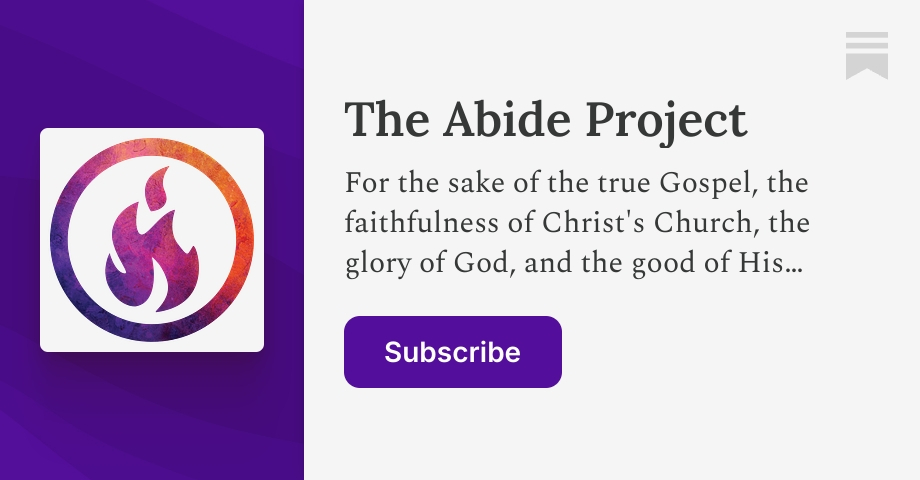 The Abide Project | Substack