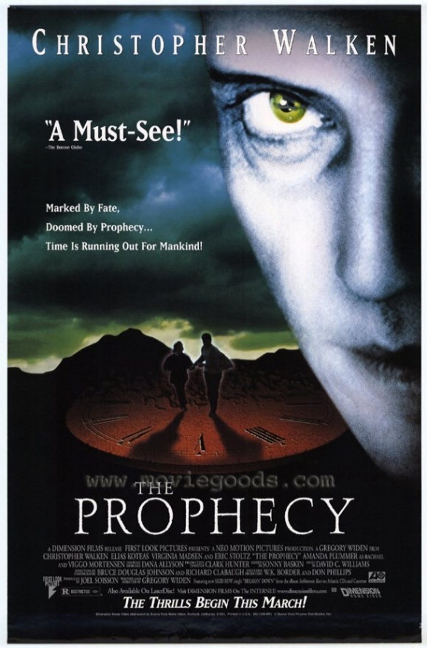 The Prophecy Movie Poster Print (27 x 40) - Item # MOVGH6619 - Posterazzi The Prophecy Movie Poster Print (27 x 40) - Item # MOVGH6619 - Posterazzi