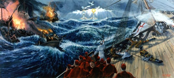 On the Successor of Peter Amid the Wind and the Waves — Beyond These Stone  Walls