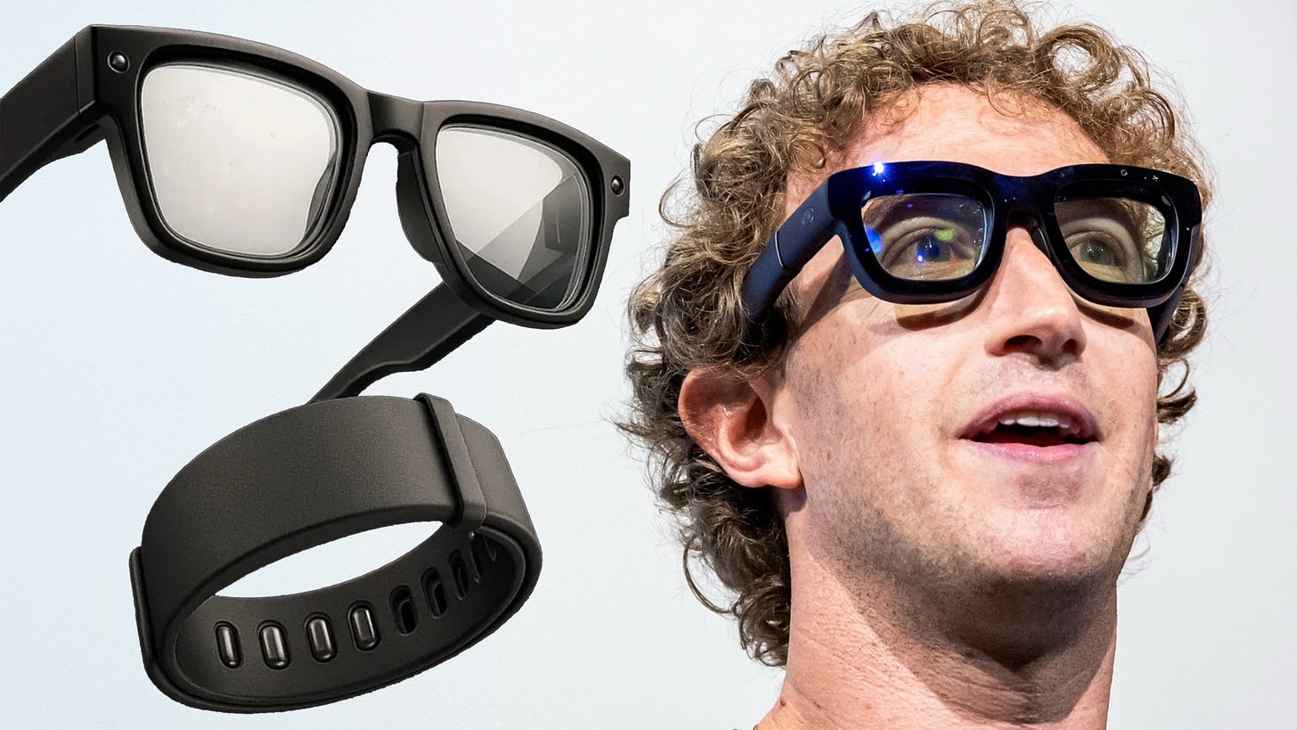 YouTube video reveals new Meta smart glasses and wristband right before Meta Connect | Tom's Guide YouTube video reveals new Meta smart glasses and wristband right before Meta Connect | Tom's Guide