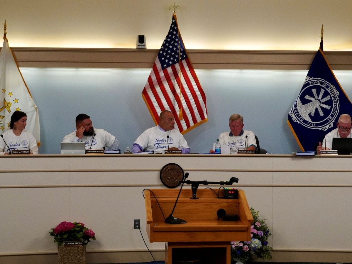 Town of Middletown: Santos mourned, celebrated