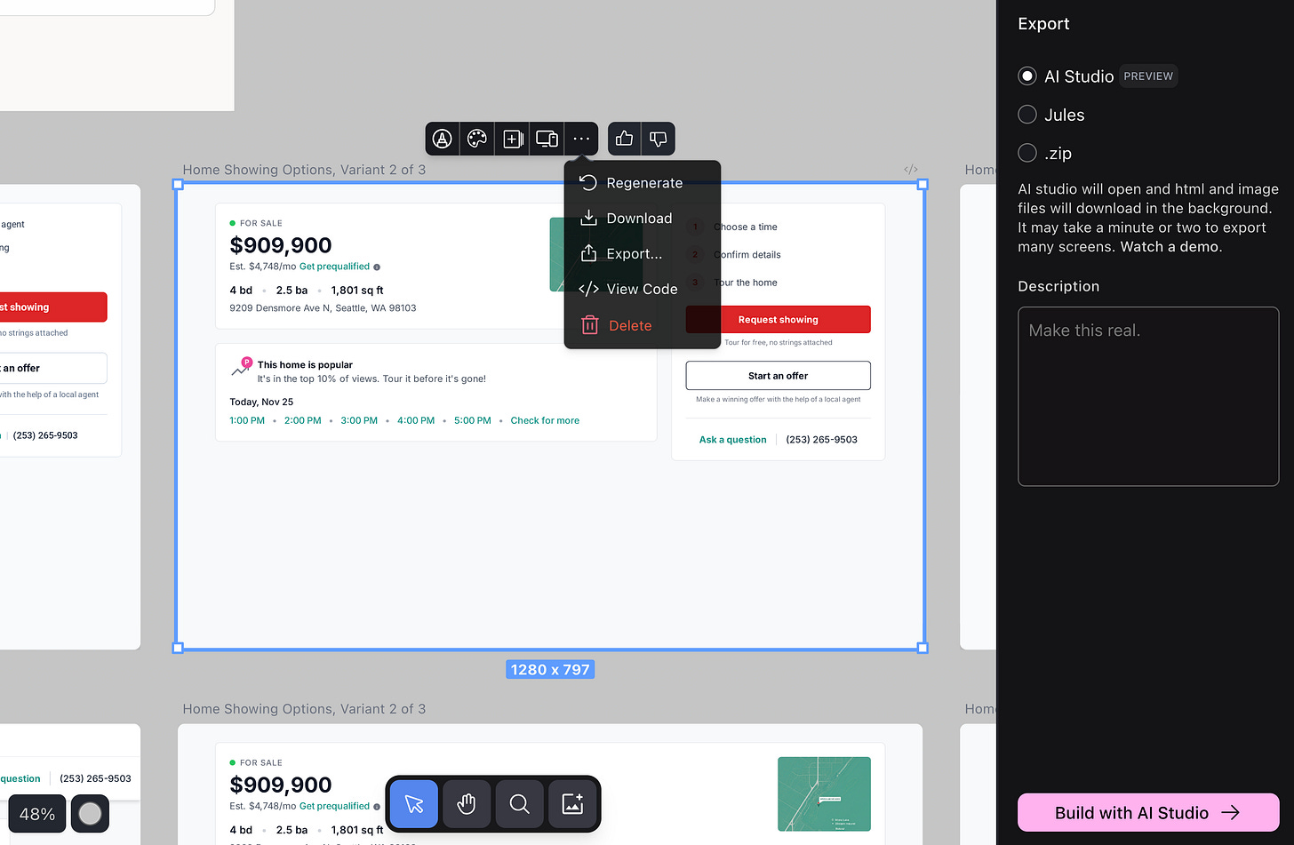Vibe Coding with Google AI Studio - by Xinran Ma