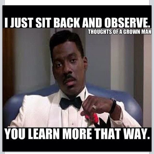 I sit back and observe life quotes life learn life lessons inspiration  instagram observe