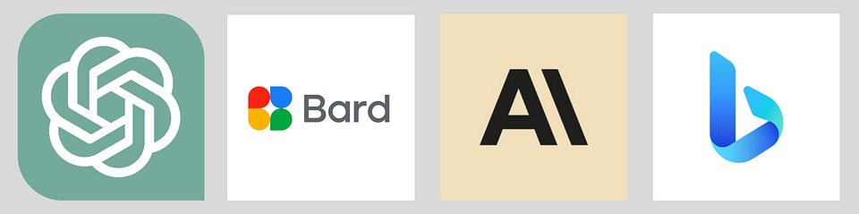 Newsletter artwork for “AI Models Benchmark: ChatGPT, Bard, Claude, and Bing AI”