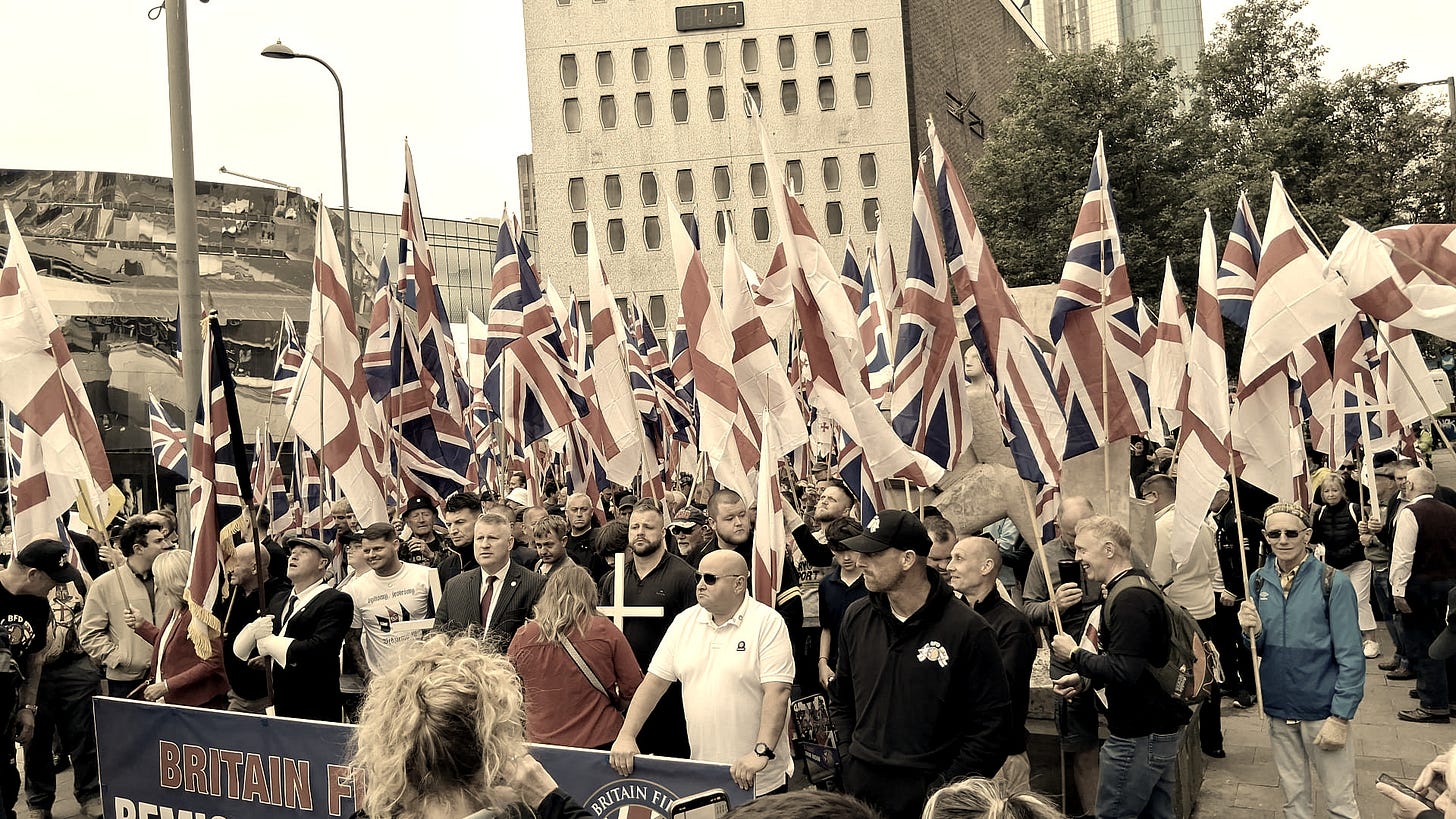 Britain First breakdown in Birmingham | Searchlight