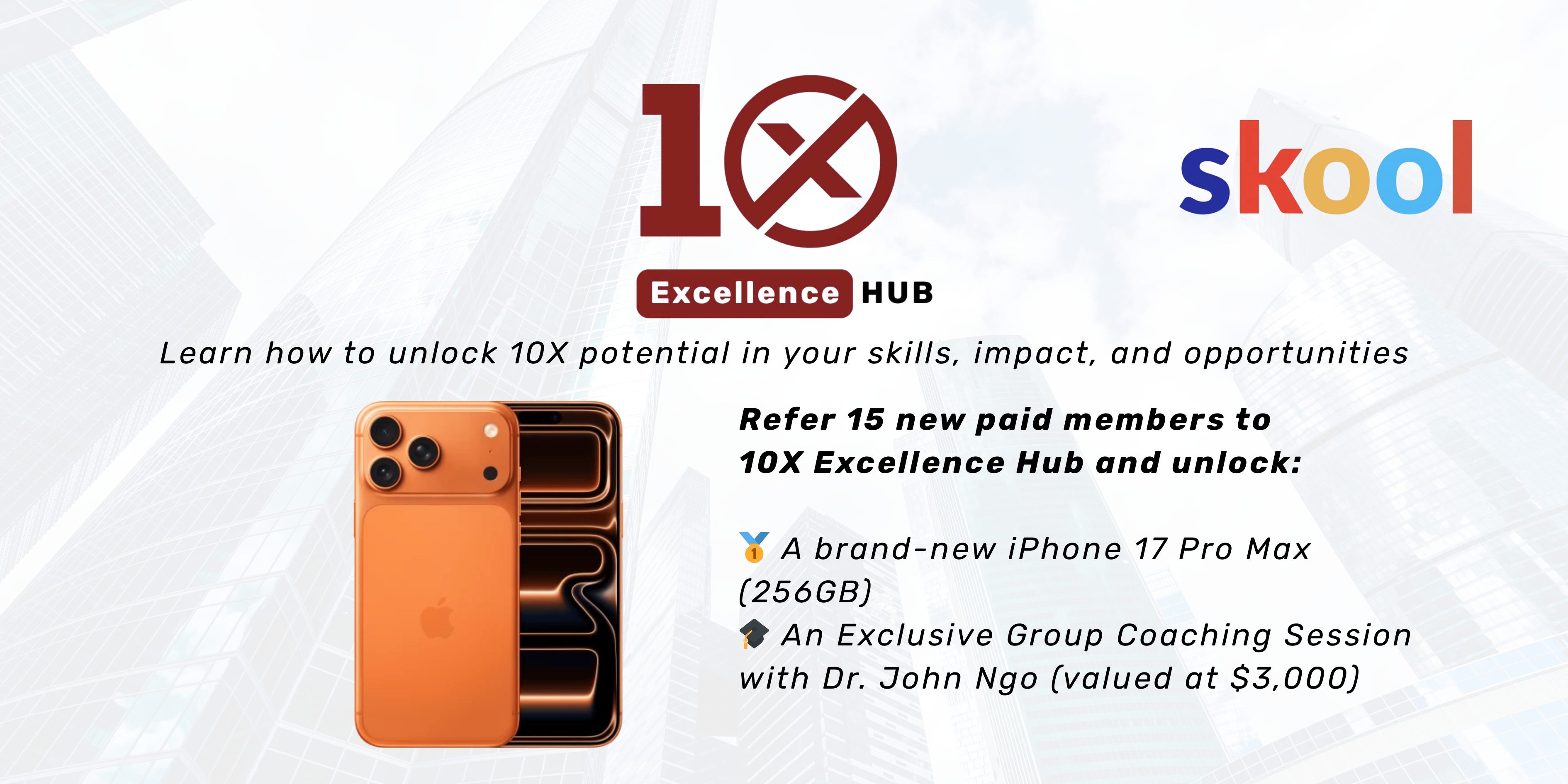 📅 Public Official Launching Webinar – 10X Excellence Hub