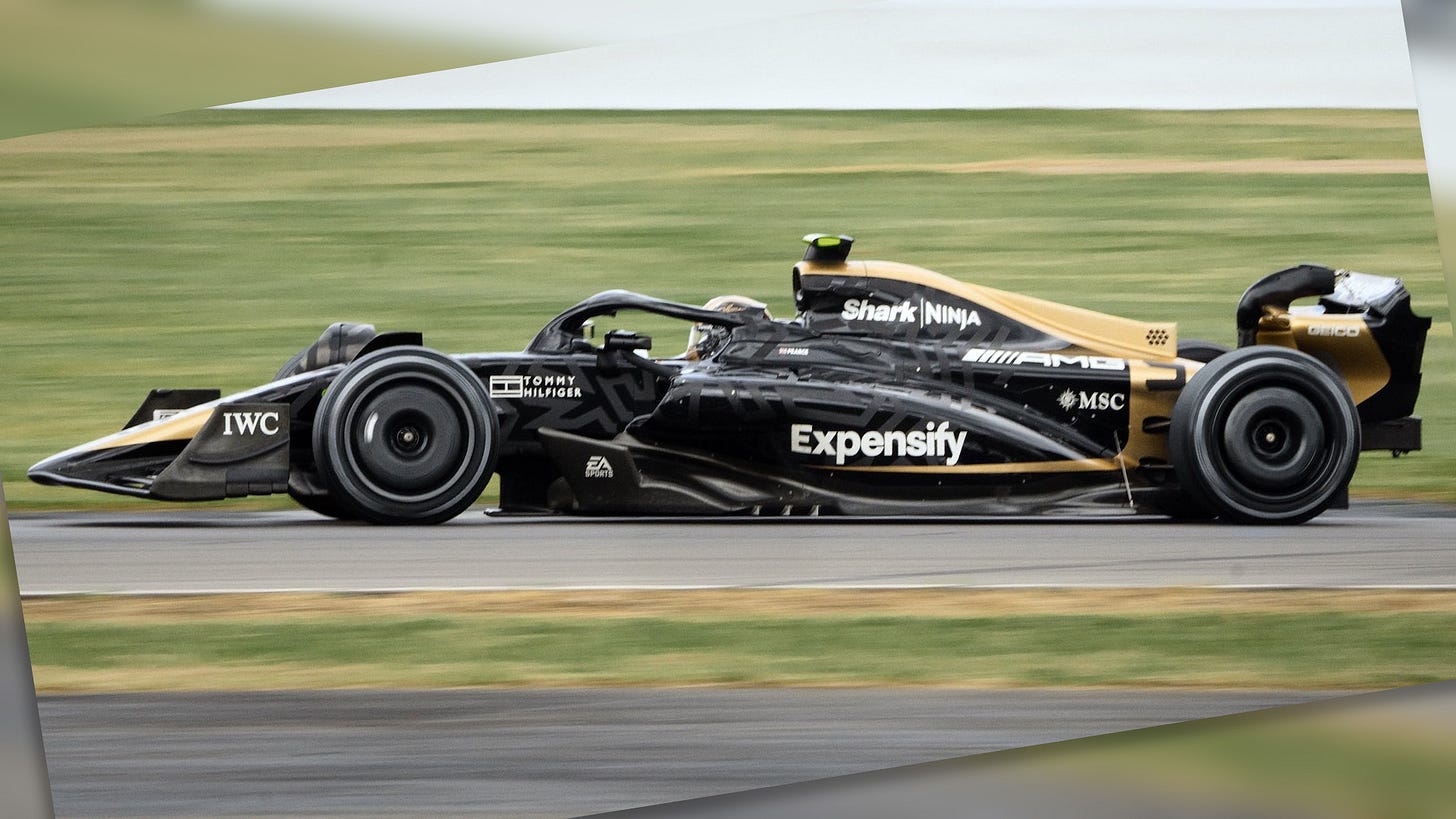Brad Pitt's F1 Movie Starts Filming on Track at The British GP This Weekend