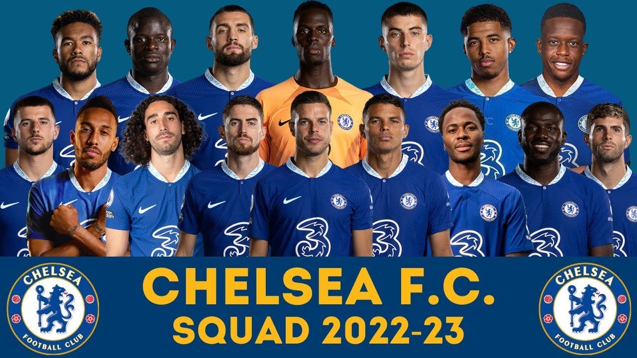 CHELSEA FC Squad 2022/23 | Chelsea FC | FootWorld - YouTube