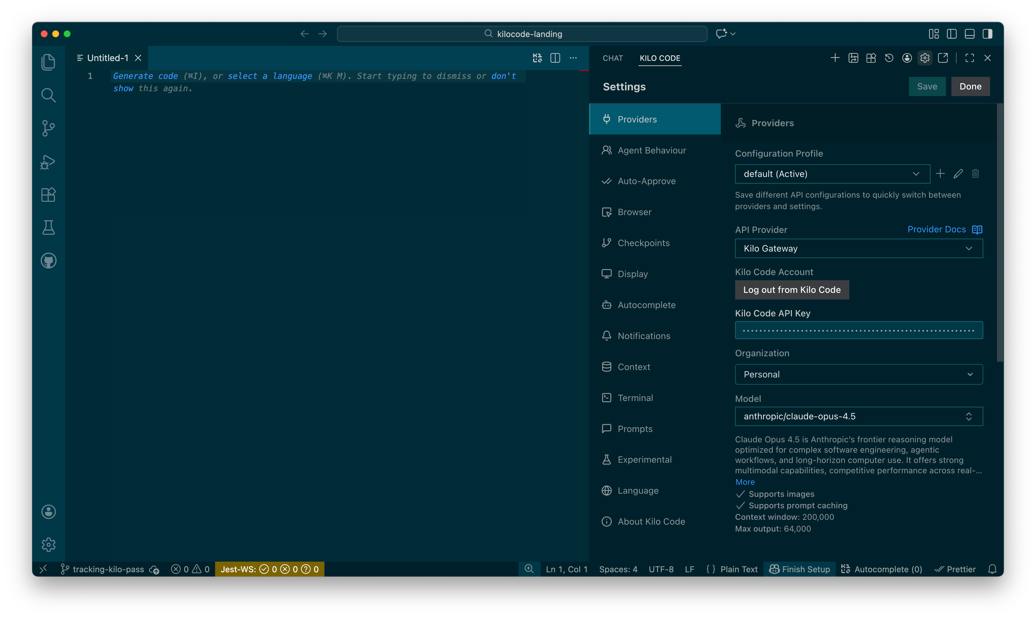 Use your ChatGPT subscription inside Kilo