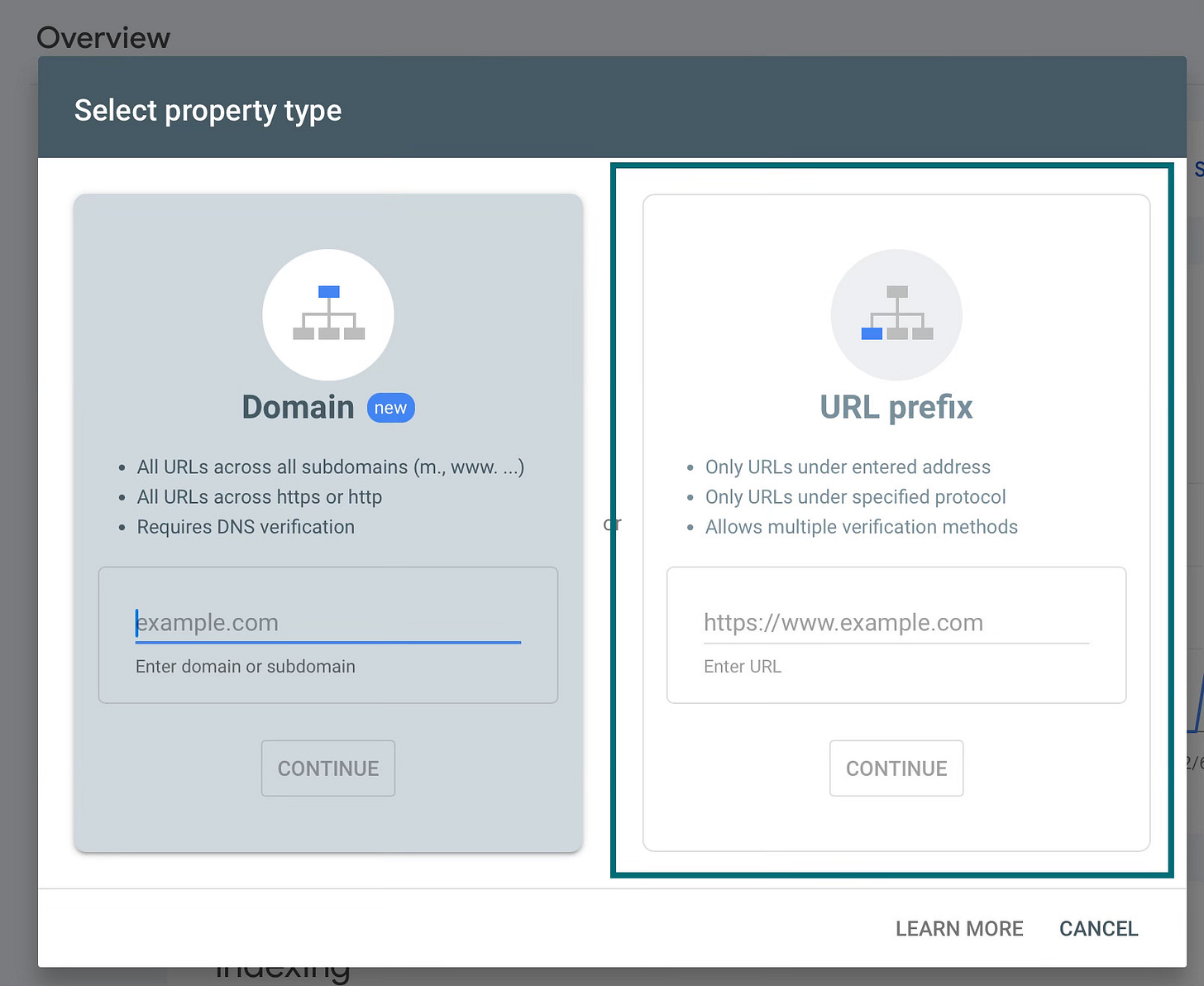 Google Search Console Verification