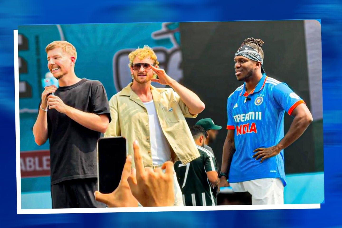 MrBeast, KSI, Logan Paul Launch PRIME & Feastables In India