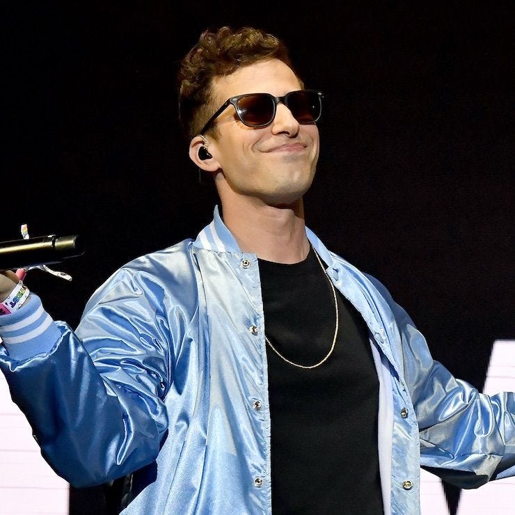 Brooklyn Nine-Nine's Andy Samberg takes his comedy trio The Lonely Island  on tour and invites some special guests