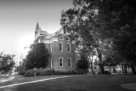 Walk of Champions, engineering classrooms, buildings on campus, journalism building