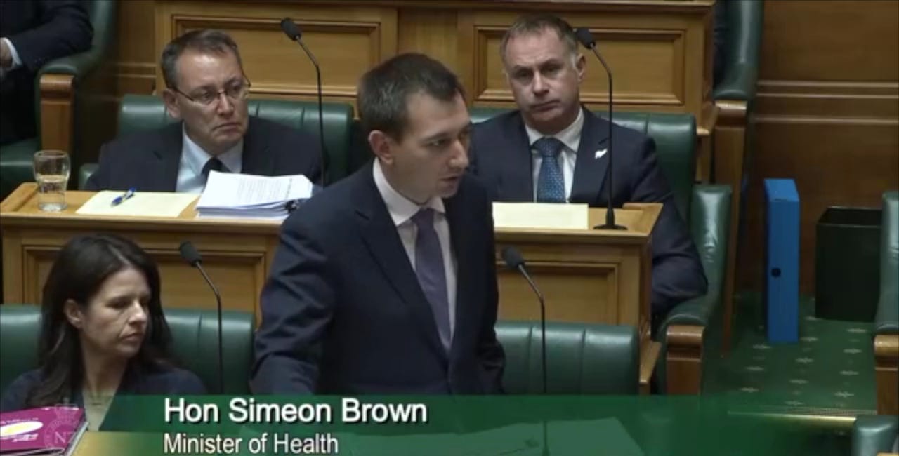 Simeon Brown Ruthlessly Executes Health Privatisation