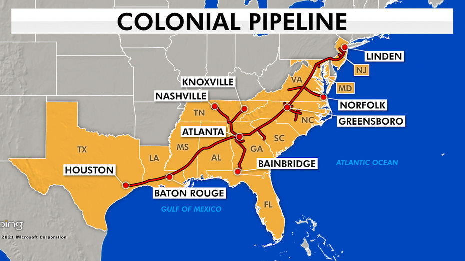 Colonial Pipeline's shipping system hit with brief outage | Fox Business