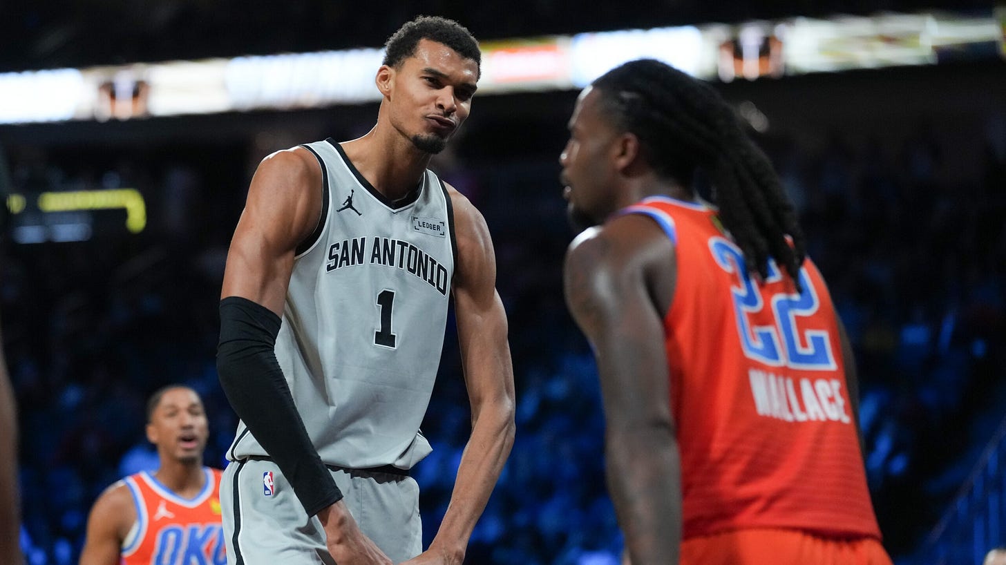 San Antonio Spurs vs Oklahoma City Thunder Dec 13, 2025 Game Summary |  NBA.com