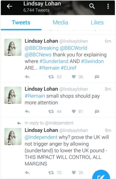 lindsaylohanbrexit