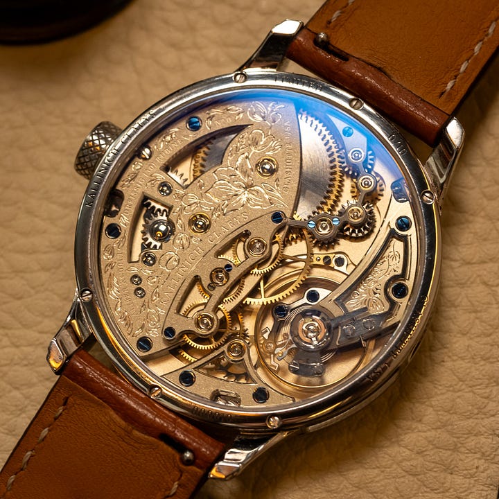 Kallinich Claeys einser central seconds movements