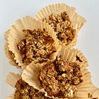 Carrot cake baked oatmeal breakfast bites