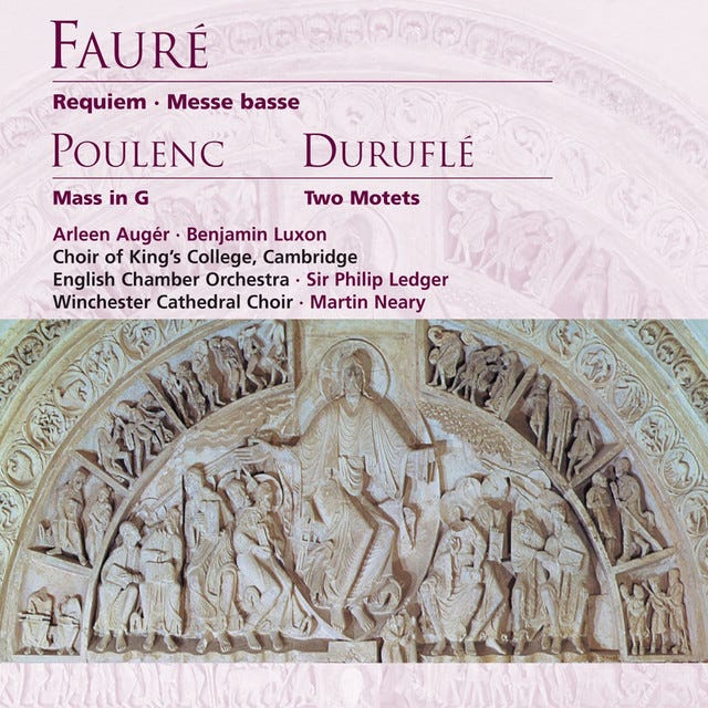Fauré: Requiem, Messe basse . Poulenc: Mass in G - Album by Sir Philip  Ledger/Martin Neary | Spotify