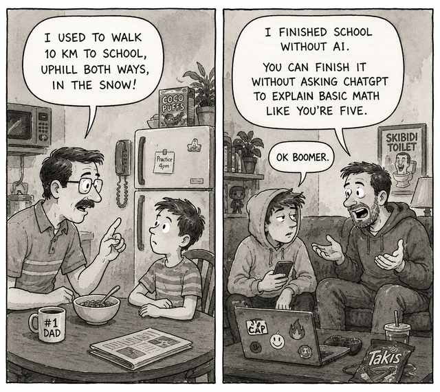 r/ChatGPT - Can’t wait to tell my kids I graduated before AI existed