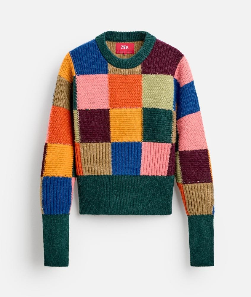 23AW ZARA×HARRY LAMBERT ニットベスト キツネ Lサイズ Zara x Harry Lambert my picks - Studio B