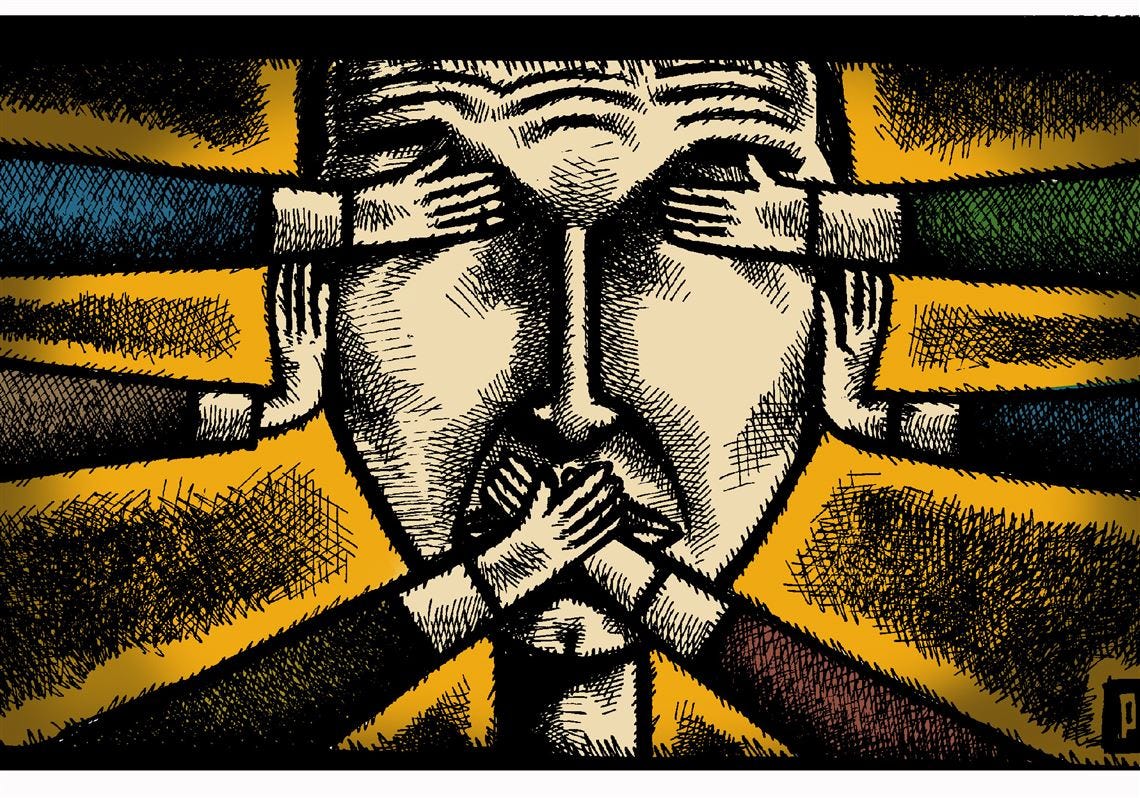 The Word is Censorship - by Charles Haragely