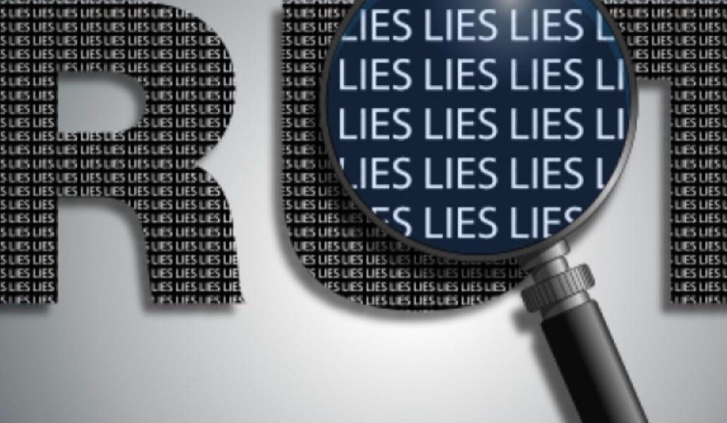 They know they are lying, we know they are lying and they know we know but the lies continue