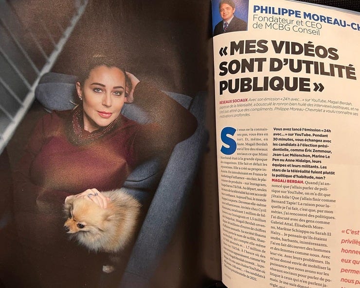 A lire dans le dernier Stratégies.