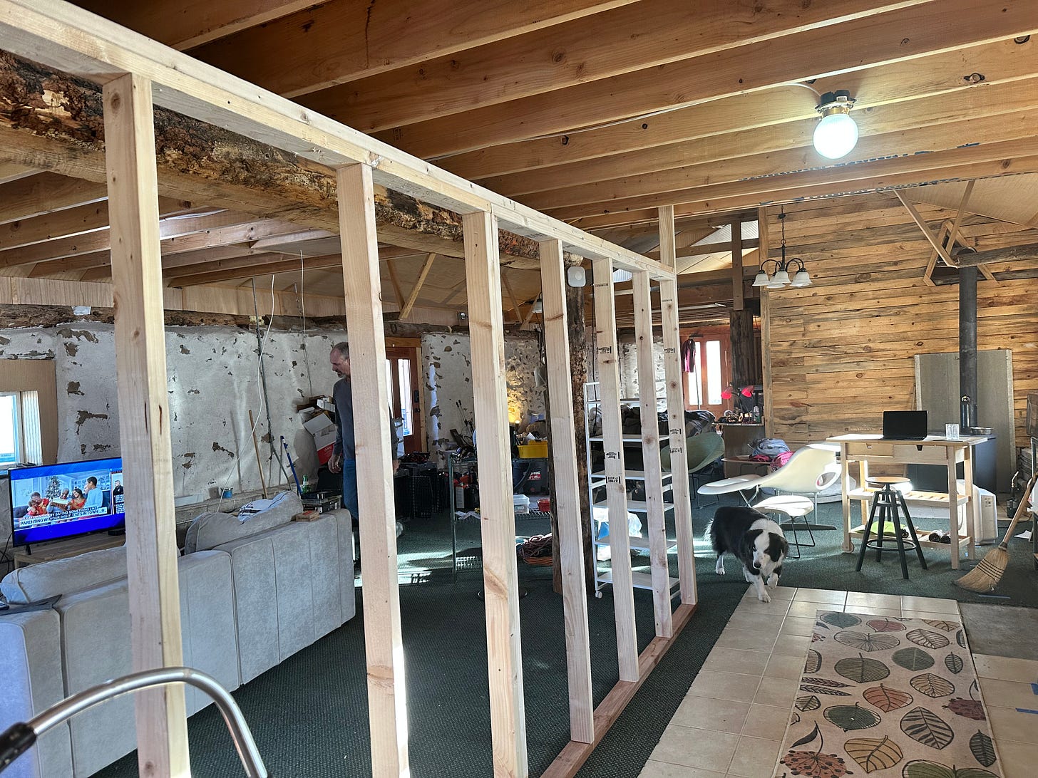 Jon's framed wall