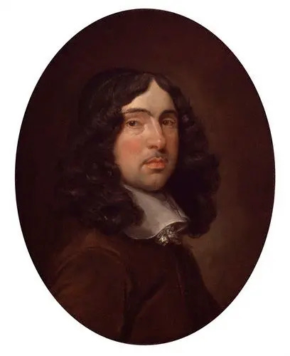 A portrait of Andrew Marvell, between 1655 and 1660, Anonymous. (Public Domain)