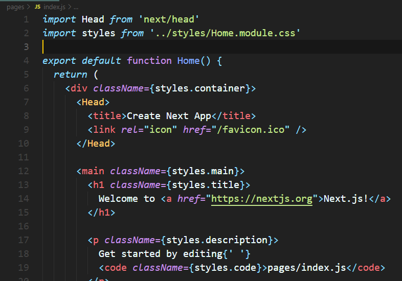 reactjs - VS Code Scatters Next JS Files - Stack Overflow
