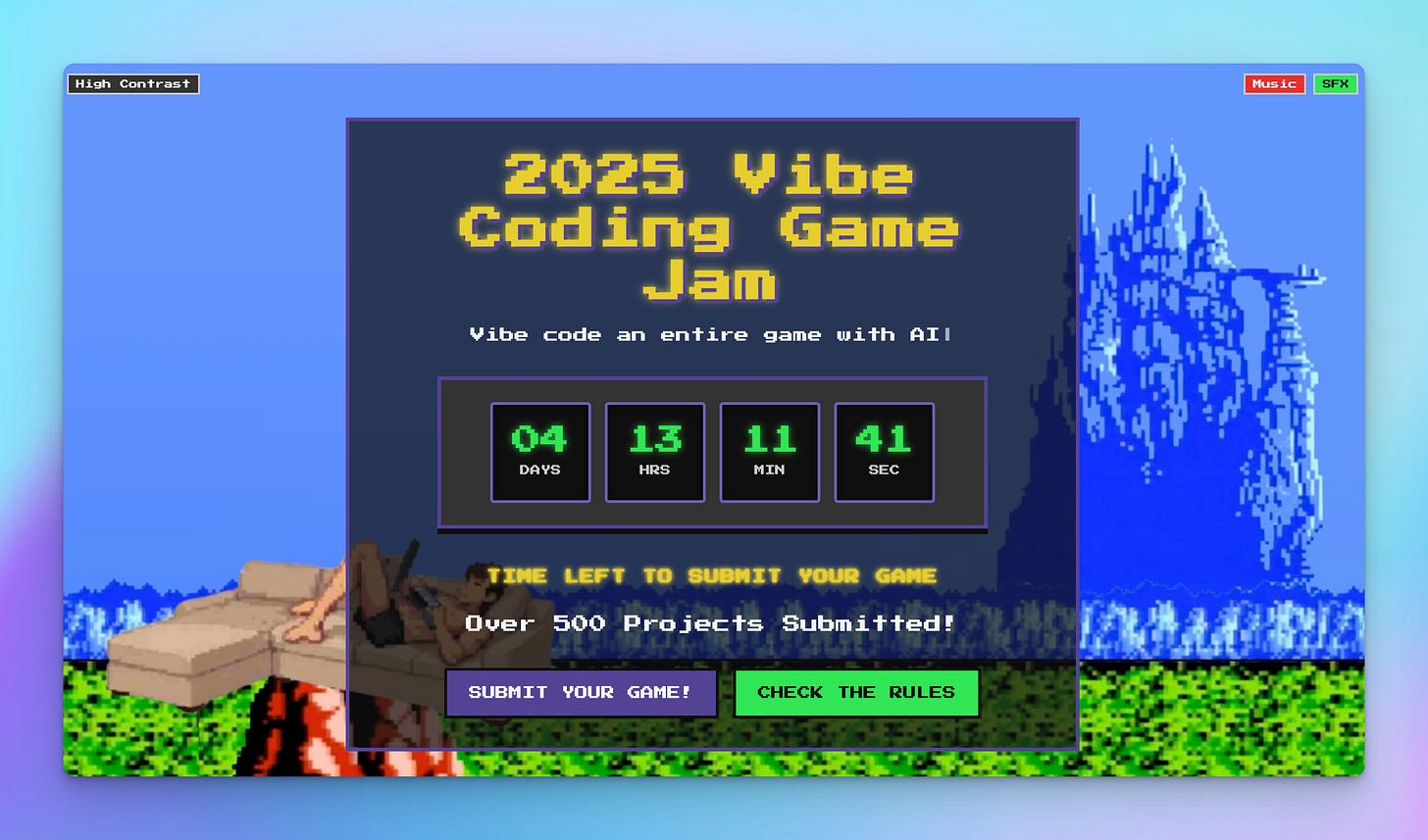 2025 Vibe Coding Game Jam