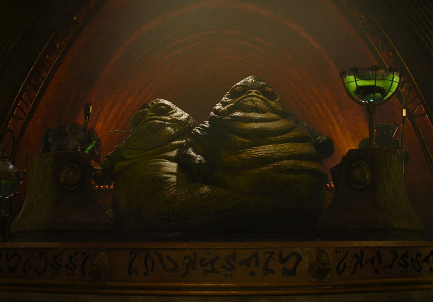 The Twins, Hutt crime bosses in Star Wars: The Mandalorian and Grogu. The Twins, Hutt crime bosses in Star Wars: The Mandalorian and Grogu.