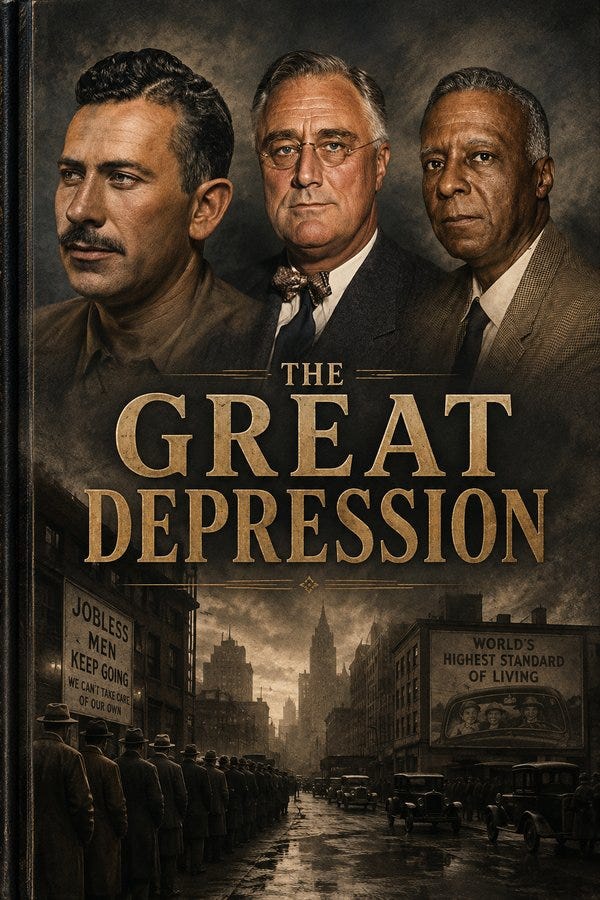 The Great Depression — book cover