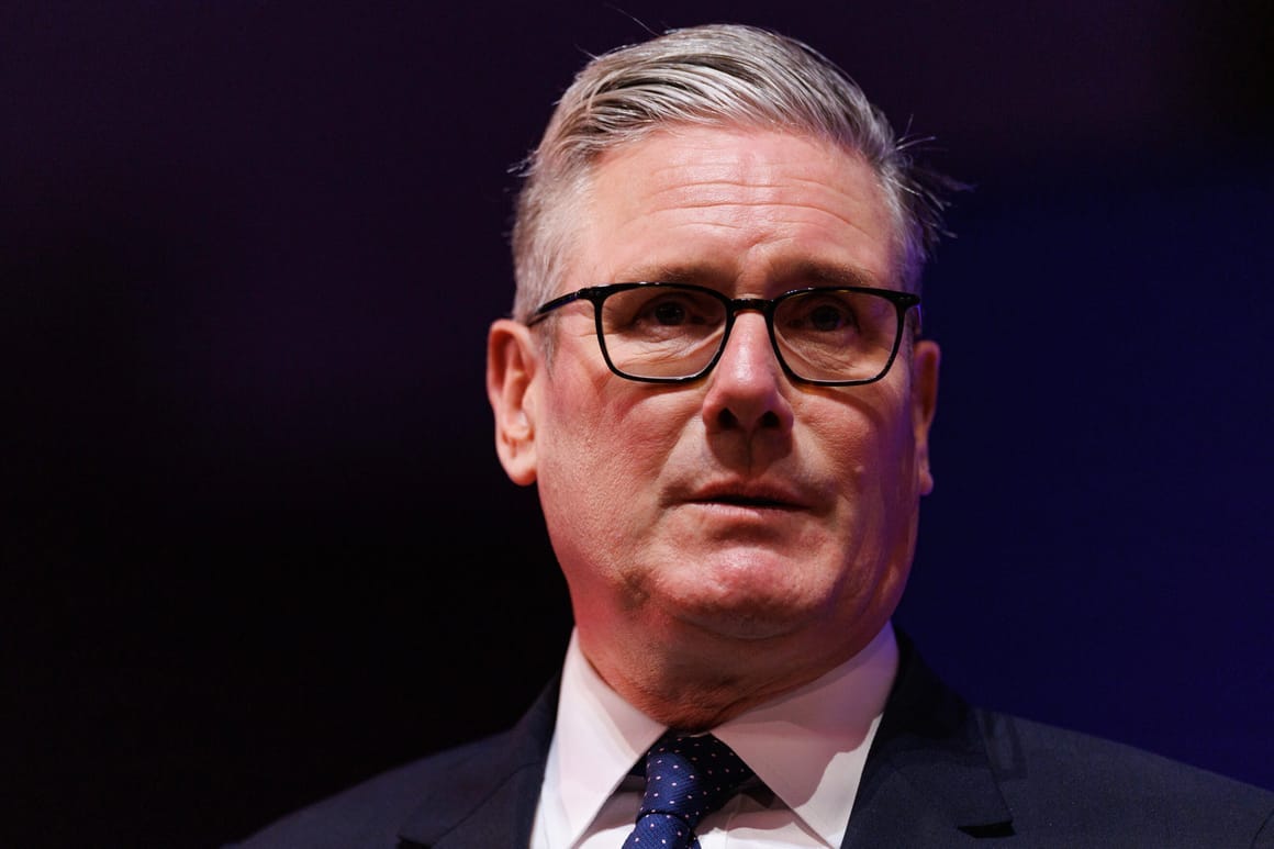 Britain's Keir Starmer, under friendly fire, tries to hoist his flag –  POLITICO