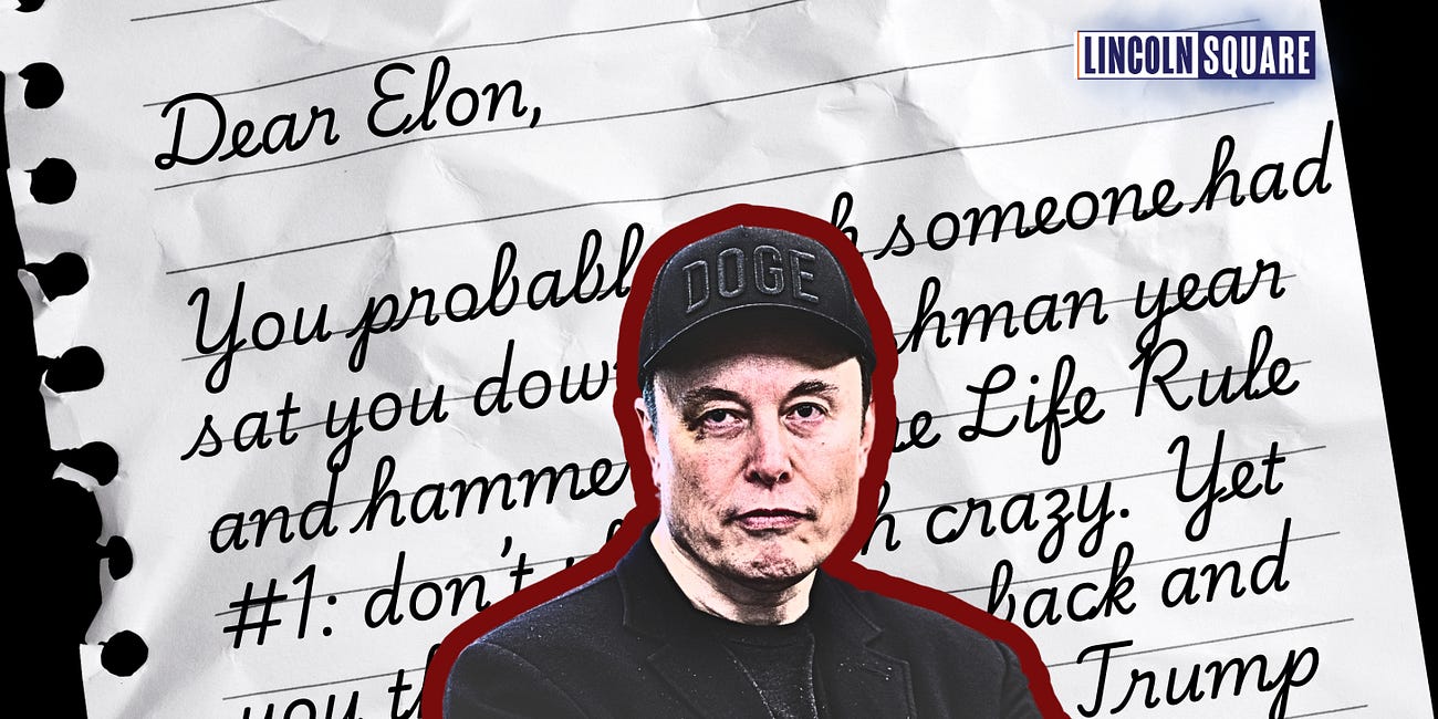 An Open Letter to Elon