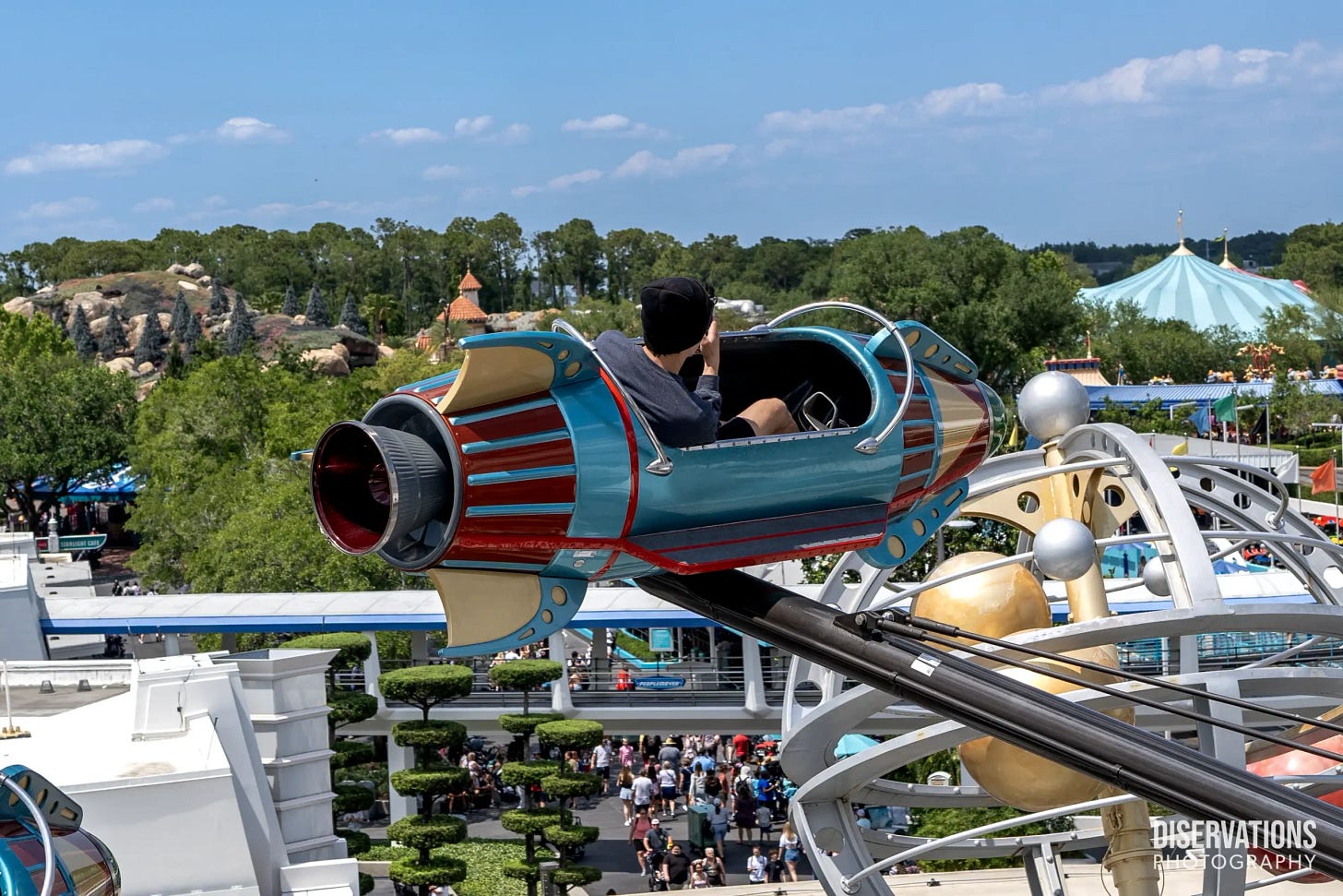 Magic Kingdom's Astro Orbiter Accessibility Considerations - Diservations