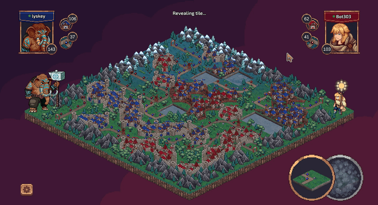 Evolute (Carcassonne Meets Mage Duels)
