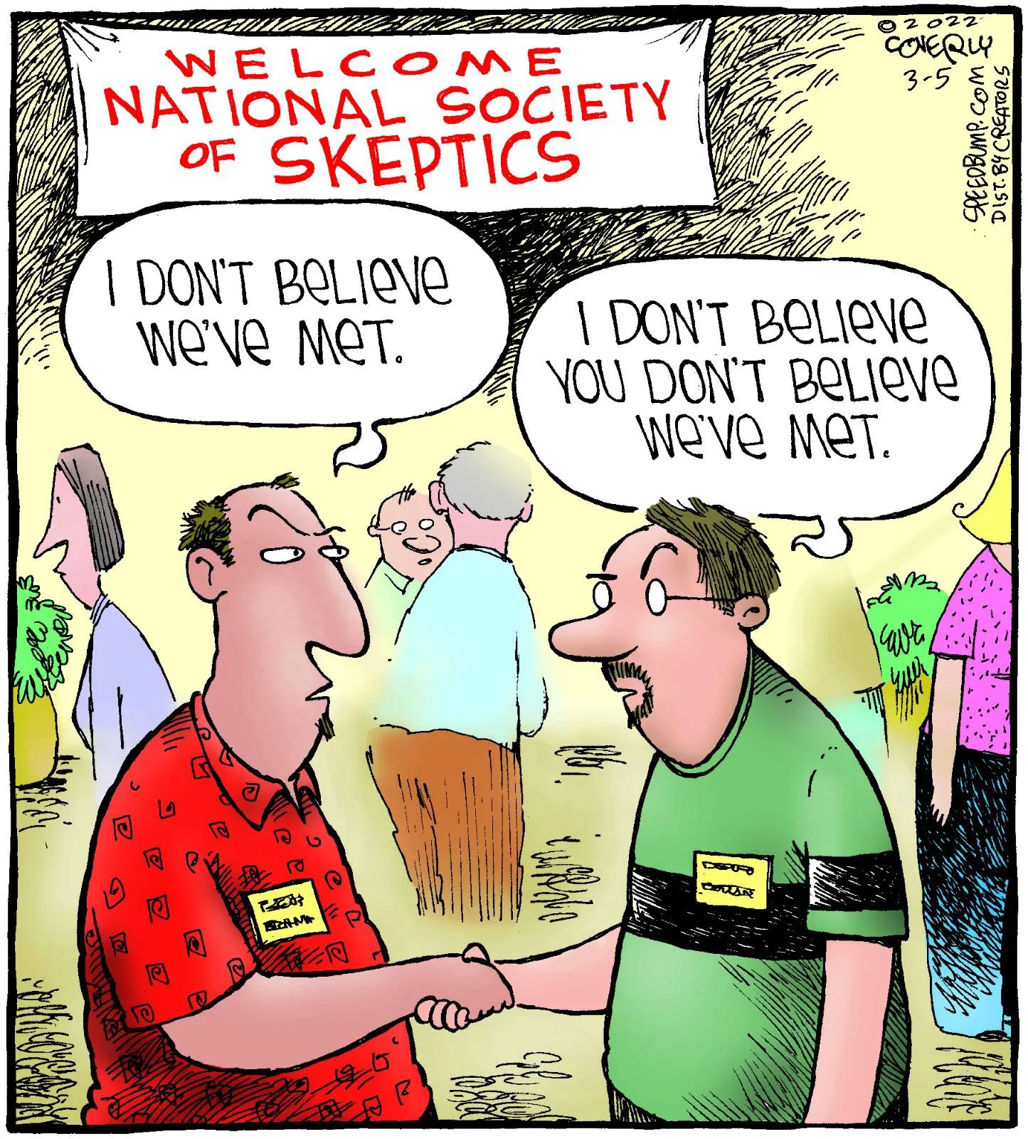 National Society of Skeptics cartoon