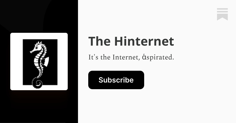 Thumbnail of About - The Hinternet