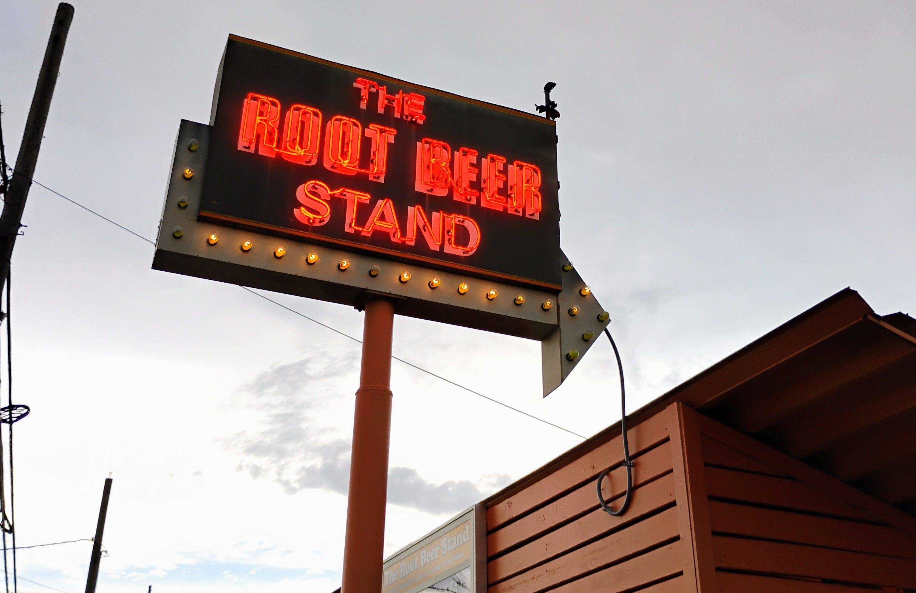 The Root Beer Stand - by Jim Swift - Mount Warshington