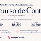 CONCURSO DE CONTOS SEMPRE TEXTOS + HANOI EDITORA