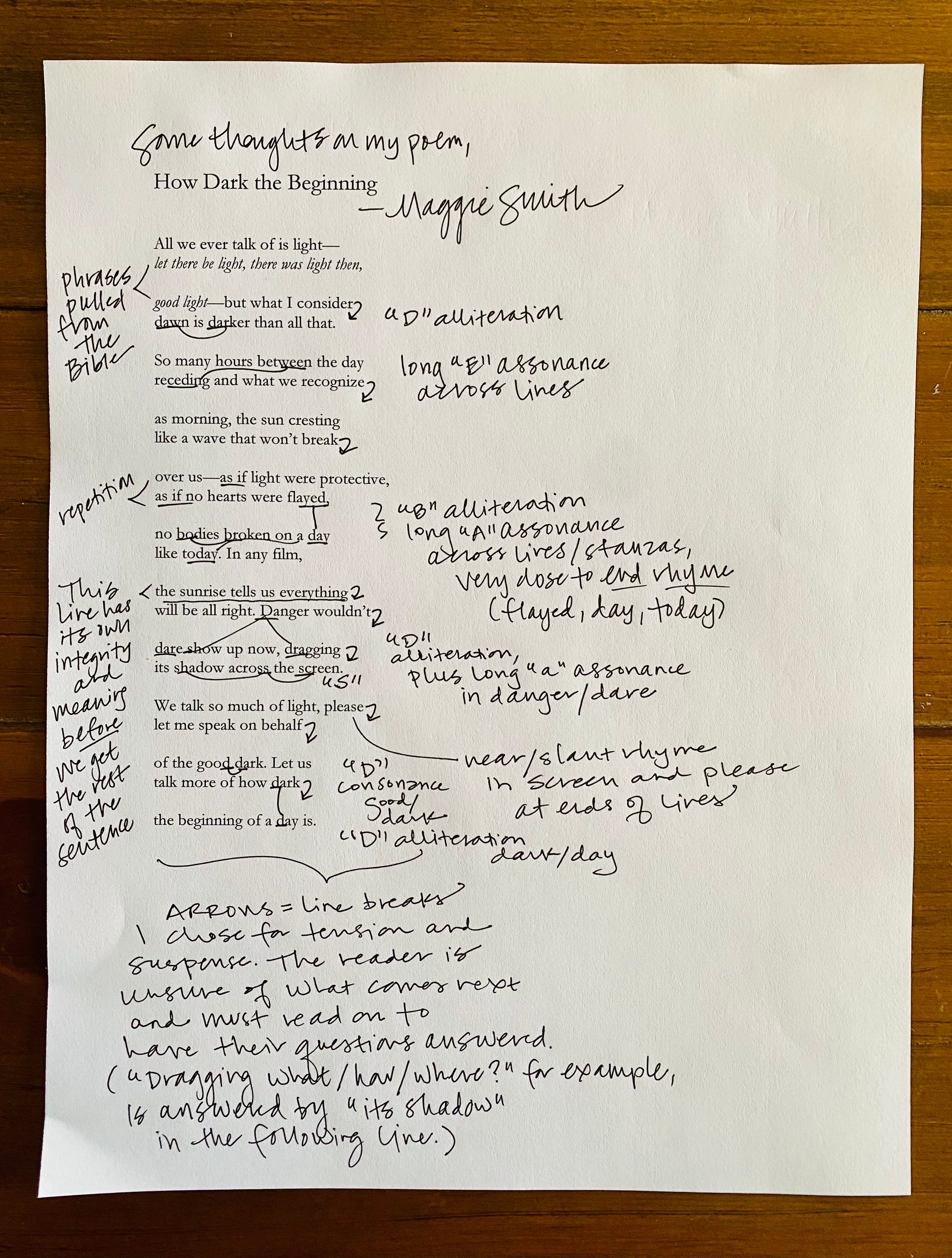 Examples Of Slant Rhyme In Poetry