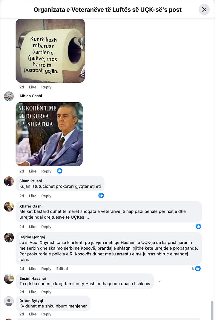 2nd Gallery: The Thread Beneath the Post of War Veterans Organisation of Kosovo