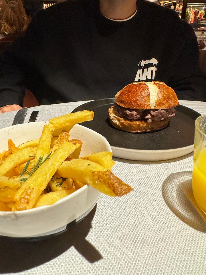 Dani Garcia hamburger